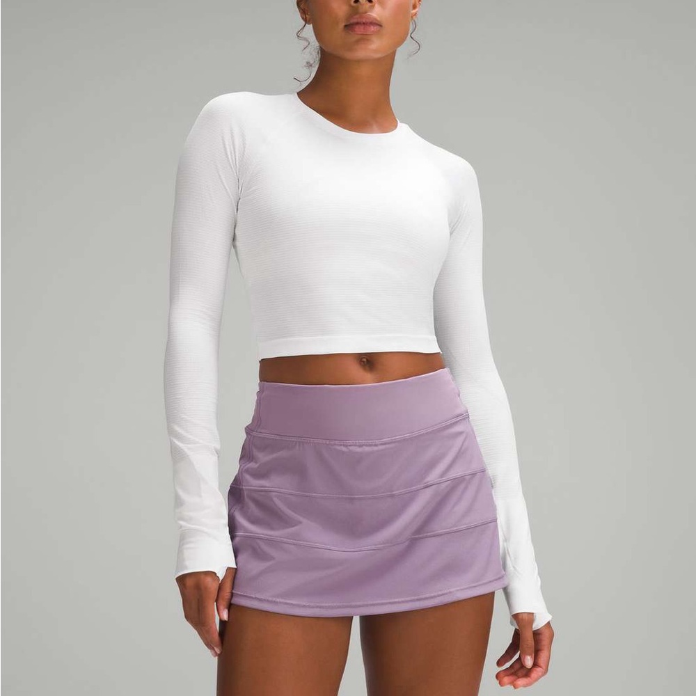Lululemon Swiftly Tech Cropped Long-Sleeve Shirt 2.0